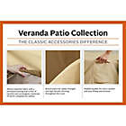 Alternate image 13 for Classic Accessories&reg; Veranda Small Round Table and Chair Set Cover in Natural/Brown