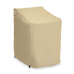 Classic Accessories Terrazzo Stackable Chair Cover in Sand