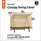 Alternate image 2 for Classic Accessories&reg; Veranda Canopy Swing Cover