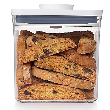 OXO Good Grips&reg; POP 2.8 qt. Square Short Food Storage Container. View a larger version of this product image.