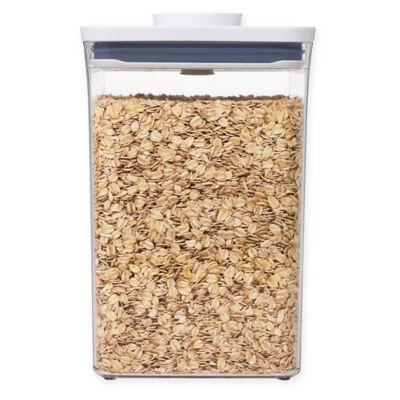 OXO Good Grips Pop 4.4 Qt. Square Big Food Storage Container White