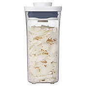 OXO Good Grips&reg; Rectangular Slim 1.2 Qt. Food Storage POP Container in White