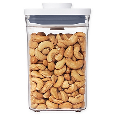 OXO Good Grips&reg; POP 1.7 qt. Rectangular Short Food Storage Container. View a larger version of this product image.