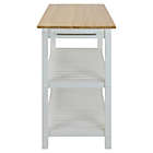 Alternate image 6 for Casual Home Kitchen Island in White