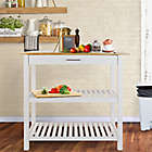 Alternate image 1 for Casual Home Kitchen Island in White