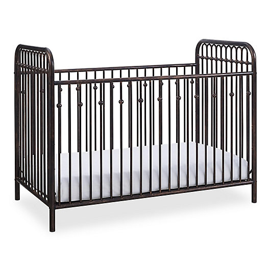Alternate image 1 for Little Seeds™ Monarch Hill Ivy Metal Crib in Bronze
