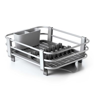 OXO Good Grips&reg; Aluminum Dish Rack. View a larger version of this product image.