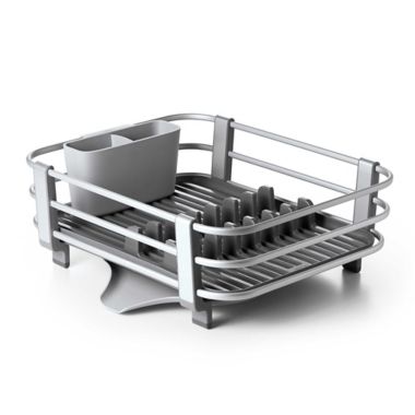 OXO Good Grips&reg; Aluminum Dish Rack. View a larger version of this product image.