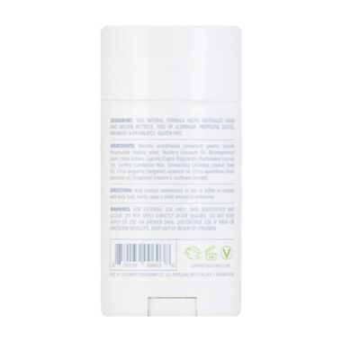 Schmidt's&reg; 2.65 oz. Natural Deodorant Stick in Bergamont+Lime. View a larger version of this product image.
