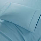 Alternate image 2 for Madison Park Hotel 800-Thread-Count Cotton  Rich Queen Sheet Set in Aqua