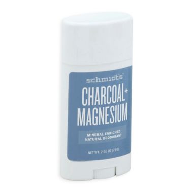Schmidt's&reg; 2.65 oz. Natural Deodorant Stick in Charcoal+Magnesium. View a larger version of this product image.