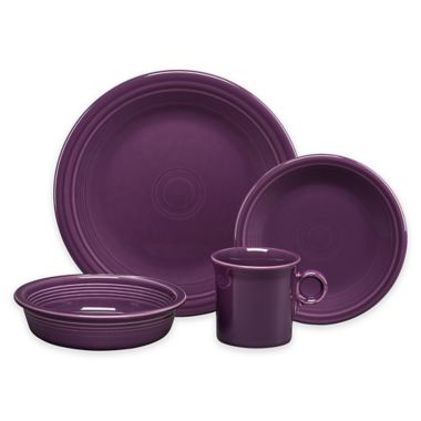 Fiesta&reg; Dinnerware Collection in Mulberry. View a larger version of this product image.
