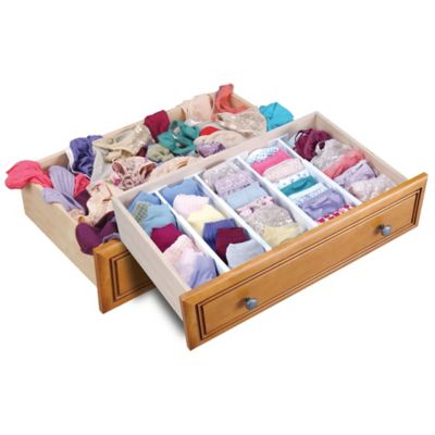 Dream Drawer Organizer in White (Set of 4)