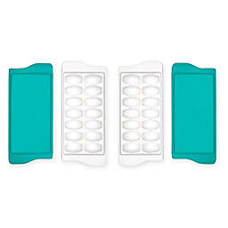 OXO Tot® 2-Pack Freezer Trays in Teal/White
