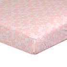 Alternate image 1 for Just Born&reg; Dream Crib Bedding Collection in Pink/White
