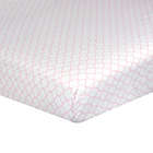 Alternate image 2 for Just Born&reg; Dream Crib Bedding Collection in Pink/White