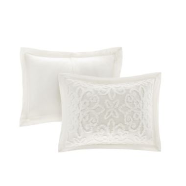 Madison Park&trade; Sabrina 3-Piece King/California King Bedspread Set in Off White. View a larger version of this product image.