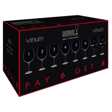 Riedel&reg; Vinum Viognier/Chardonnay Wine Glasses Buy 6 Get 8 Value Set. View a larger version of this product image.