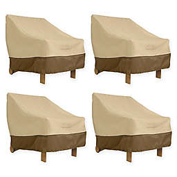 Classic Accessories® Veranda Deep Seated Patio Lounge Chair Covers in Pebble