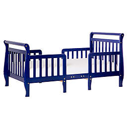 Dream On Me Emma 3-in-1 Convertible Toddler Bed in Blue