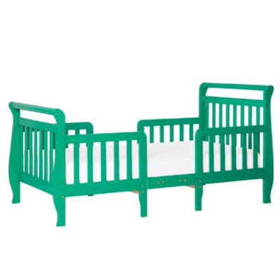 Dream On Me Emma 3-in-1 Convertible Toddler Bed in Emerald