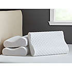 Alternate image 2 for Therapedic&reg; Classic Contour Memory Foam Side/Back Sleeper Bed Pillow