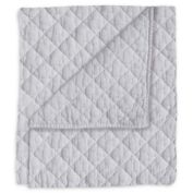 Hello Spud Diamond Stonewash Quilt in Grey
