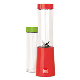 Euro Cuisine® Mini Mixx Personal Blender Set in Red