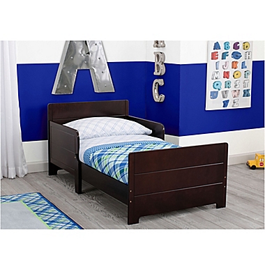 Delta Children MySize Toddler Bed in Dark Chocolate. View a larger version of this product image.