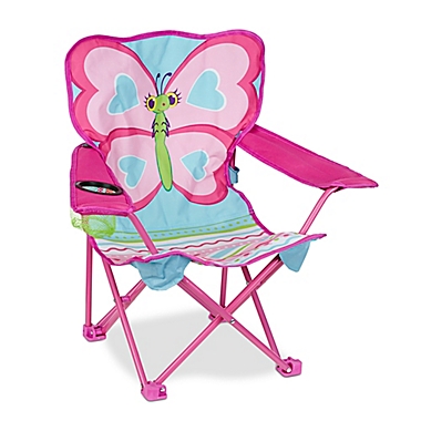 Melissa &amp; Doug&reg; Cutie Pie Butterfly Camp Chair. View a larger version of this product image.