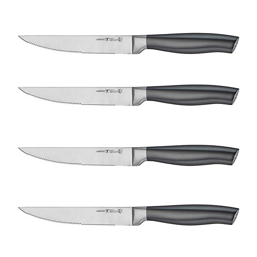 Alternate image 1 for HENCKELS Graphite 4-Piece German Stainless Steel Steak Knife Set