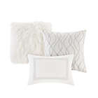 Alternate image 2 for Madison Park Signature Hollywood Glam King Comforter Set in White