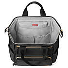 Alternate image 2 for SKIP*HOP&reg; Mainframe Wide Open Backpack Diaper Bag in Black