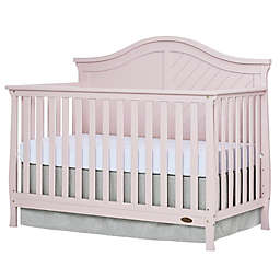 Dream On Me Kaylin 4-in-1 Convertible Crib in Blush
