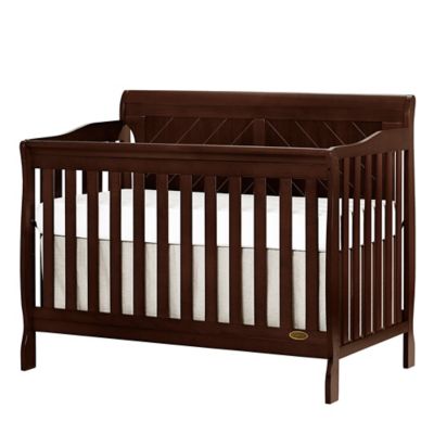 espresso 4 in 1 convertible crib