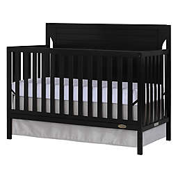 Dream On Me Cape Cod 5 in 1 Convertible Crib in Black