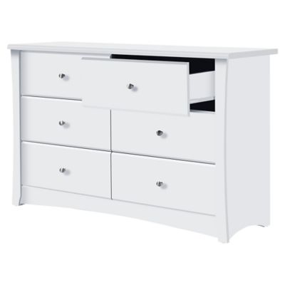 storkcraft crescent 6 drawer dresser