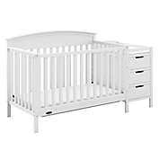 Graco&reg; Benton 4-in-1 Convertible Crib and Changer in White