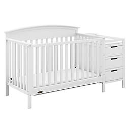 Graco® Benton 4-in-1 Convertible Crib and Changer in White