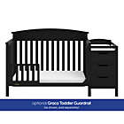 Alternate image 2 for Graco&reg; Benton 4-in-1 Convertible Crib and Changer in Black