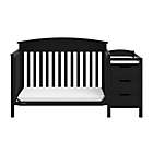 Alternate image 3 for Graco&reg; Benton 4-in-1 Convertible Crib and Changer in Black