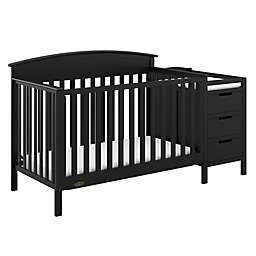 Graco® Benton 4-in-1 Convertible Crib and Changer in Black