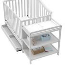 Alternate image 2 for Graco&reg; Solano 4-in-1 Convertible Crib and Changer in White