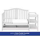 Alternate image 3 for Graco&trade; Solano 4-in-1 Convertible Crib and Changer in White
