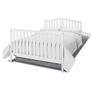 Graco&trade; Solano 4-in-1 Convertible Crib and Changer in White. View a larger version of this product image.