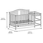 Alternate image 6 for Graco&trade; Solano 4-in-1 Convertible Crib and Changer in White
