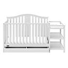 Alternate image 0 for Graco&trade; Solano 4-in-1 Convertible Crib and Changer in White