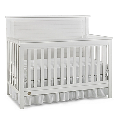 Fisher-Price&reg; Quinn 4-in-1 Convertible Crib in Weathered White. View a larger version of this product image.
