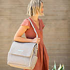 Alternate image 6 for Petunia Pickle Bottom&reg; Boxy Backpack Diaper Bag in Grey Matte Leatherette