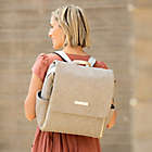 Alternate image 8 for Petunia Pickle Bottom&reg; Boxy Backpack Diaper Bag in Grey Matte Leatherette